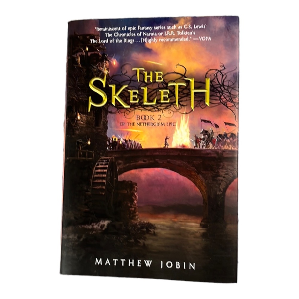 The Skeleth by Matthew Jobin Book 2 of the Nethergrim Epic brand new